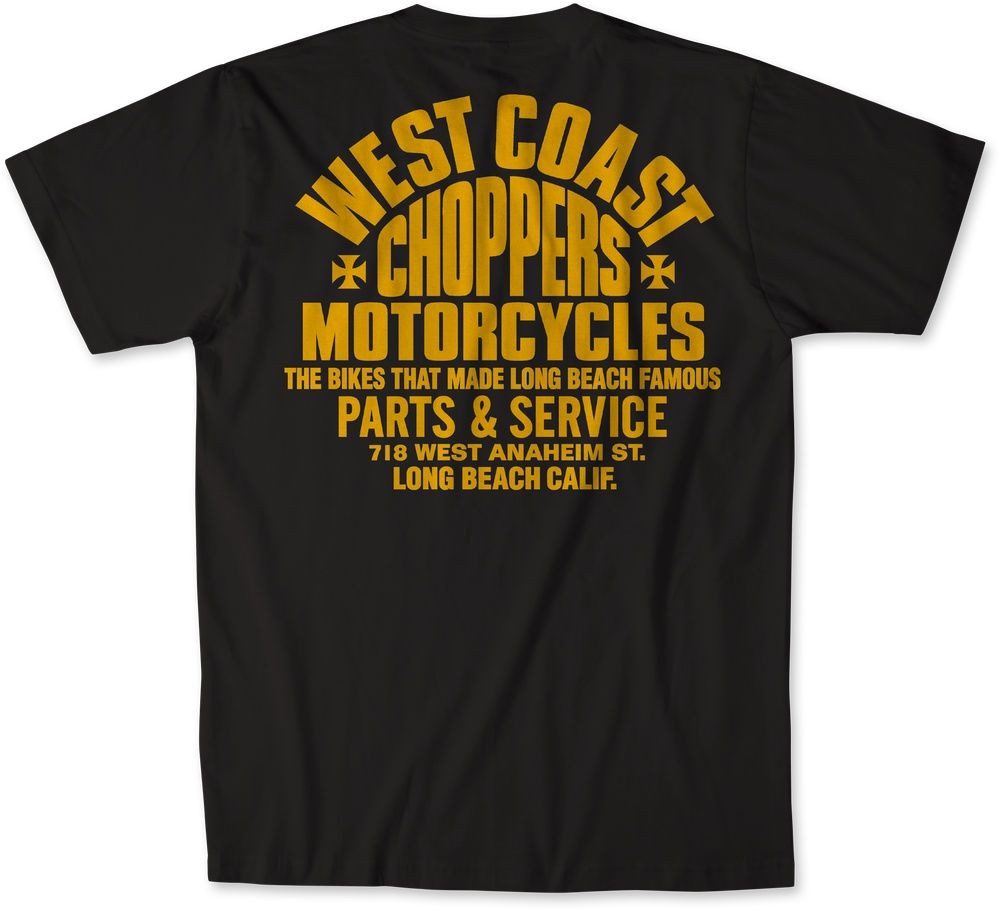 West Coast Choppers T-Shirt Parts Tee günstig online kaufen