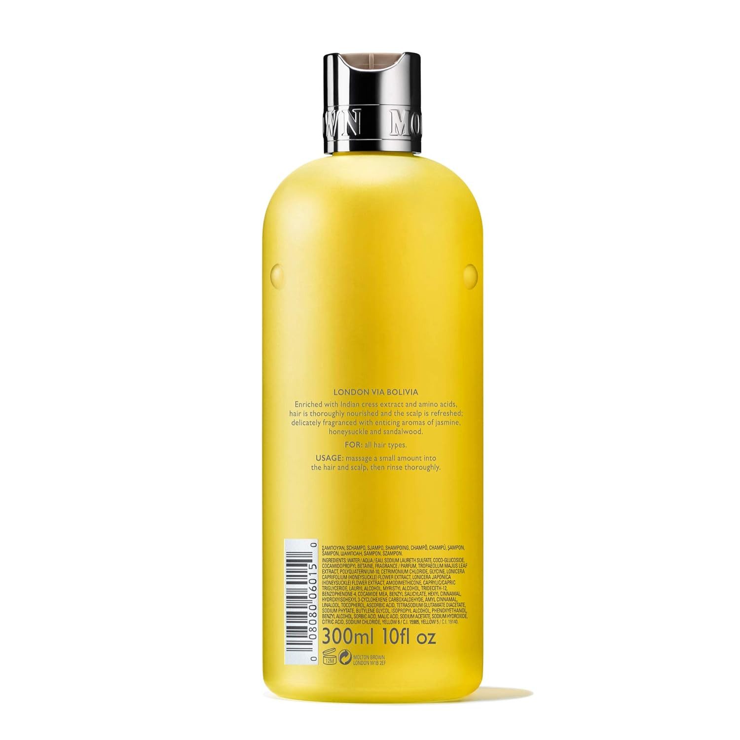 MOLTON BROWN Haarshampoo Hair Reinigungshampoo mit indischer Kresse, 300 ml, 1-tlg., Purifying Shampoo