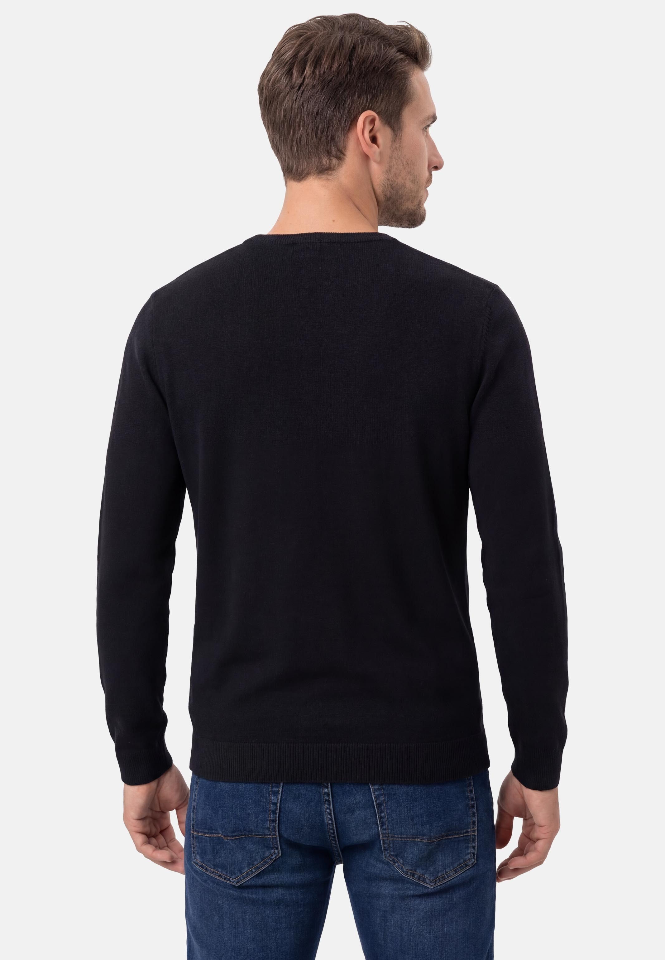 s.Oliver Rundhalspullover 2er Pack Basic (Spar-Set, 2-tlg) Pullover - Baumwolle - Blickdicht - Angenehm weiches Material
