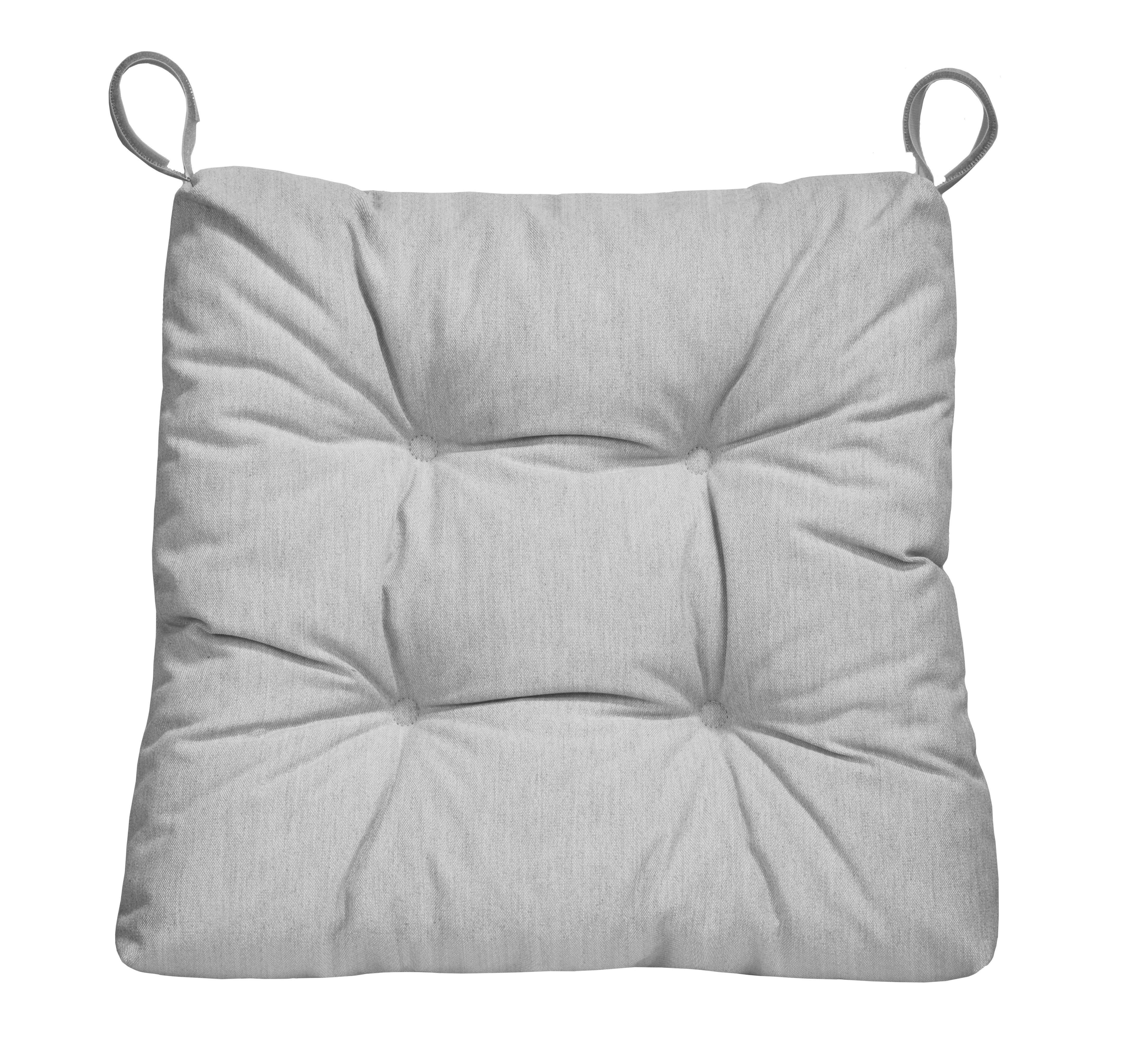 sleepling Stuhlkissen Eva, für Indoor und Outdoor, mit Klettverschluss, abriebfest und langlebig