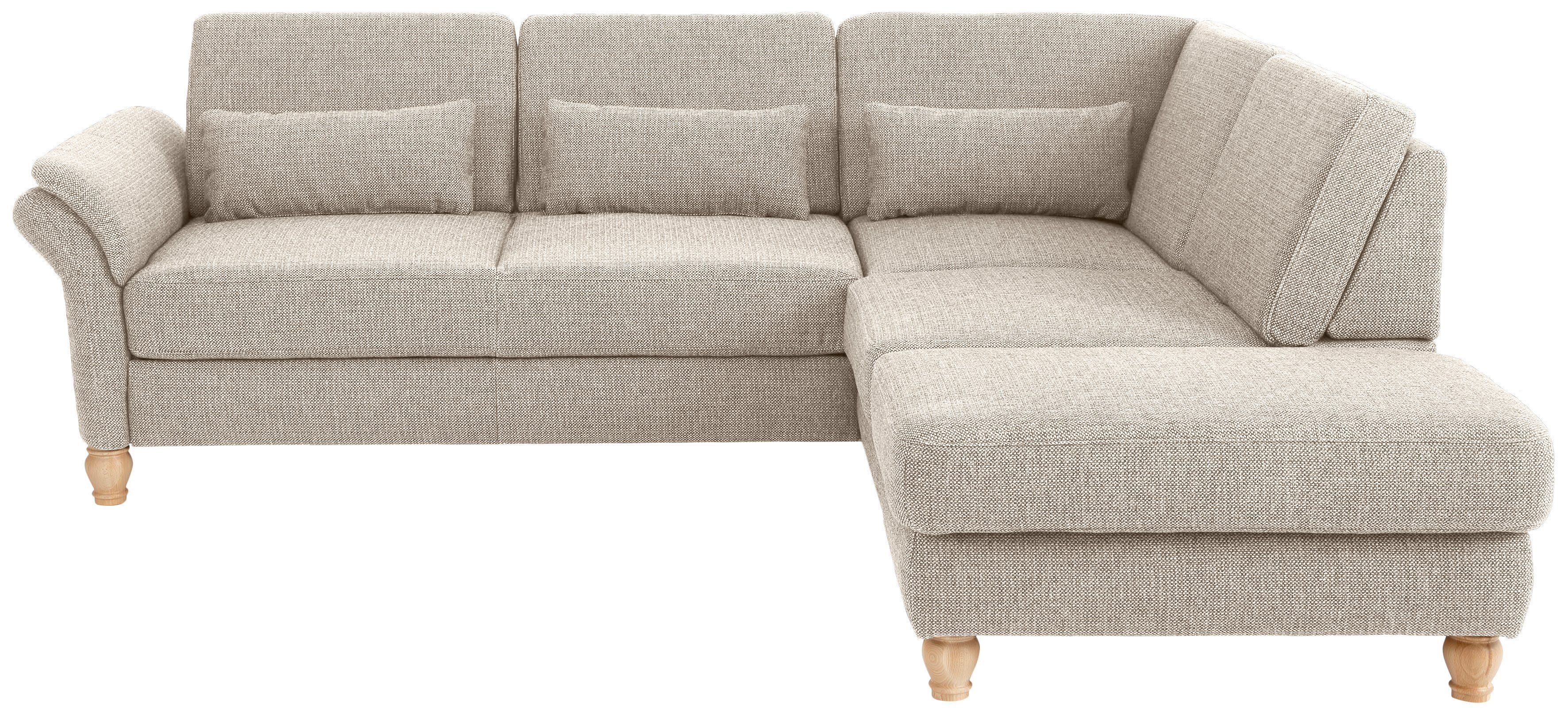Home affaire Ecksofa "Palace L-Form", incl. Sitztiefenverstellung, wahlweis günstig online kaufen