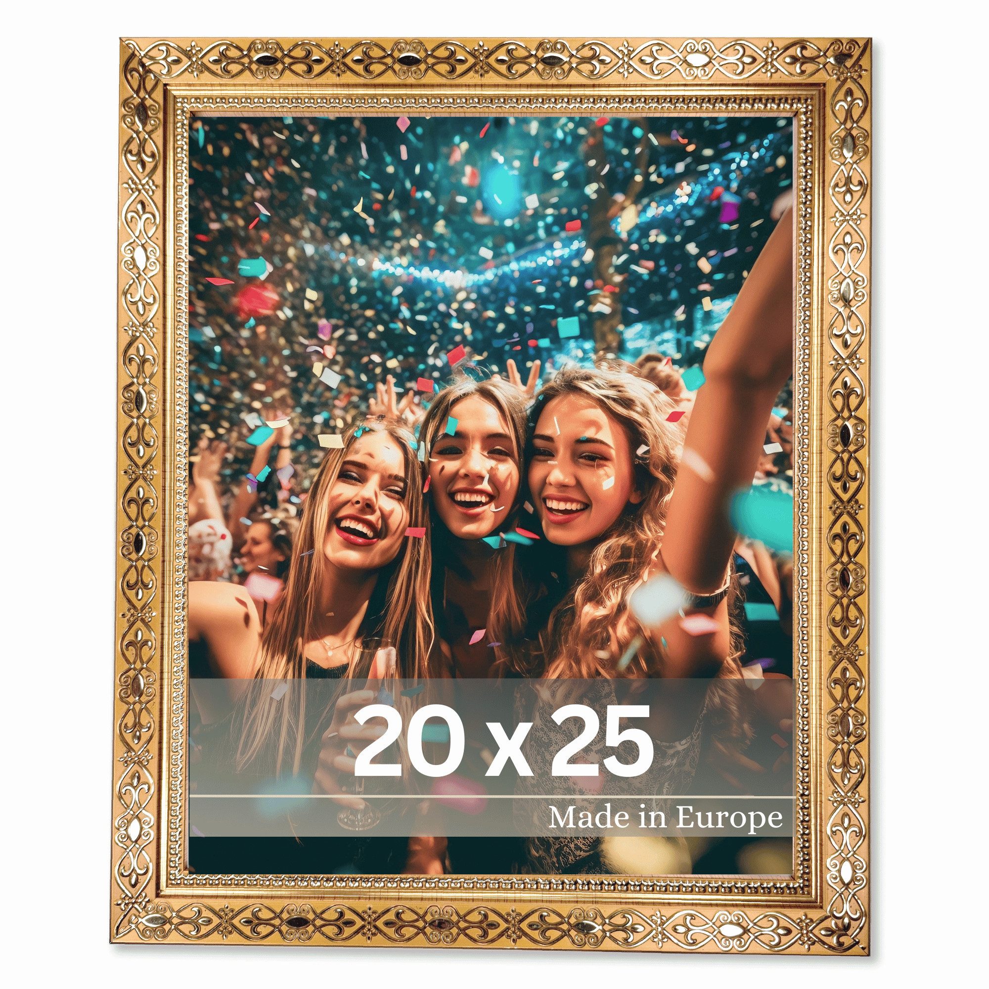 Victor (Zenith) Bilderrahmen Vermeer, Bilderrahmen Gold 20x25 cm, Bilderrah günstig online kaufen