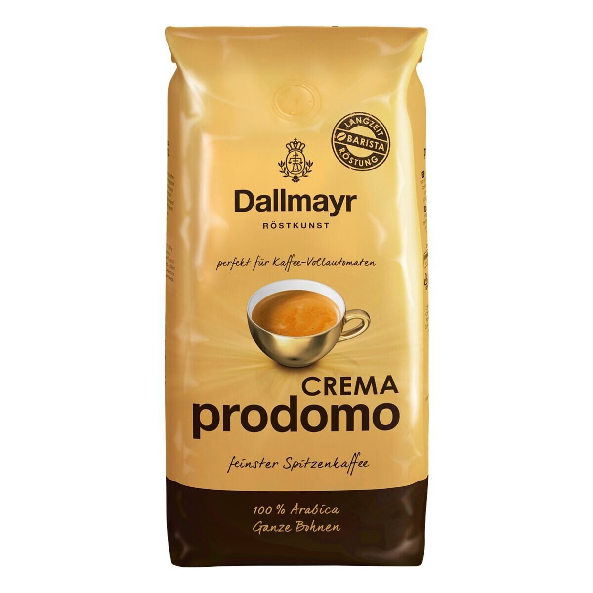 DALLMAYR Kaffee CREMA prodomo, 1000 g, ganze Bohnen