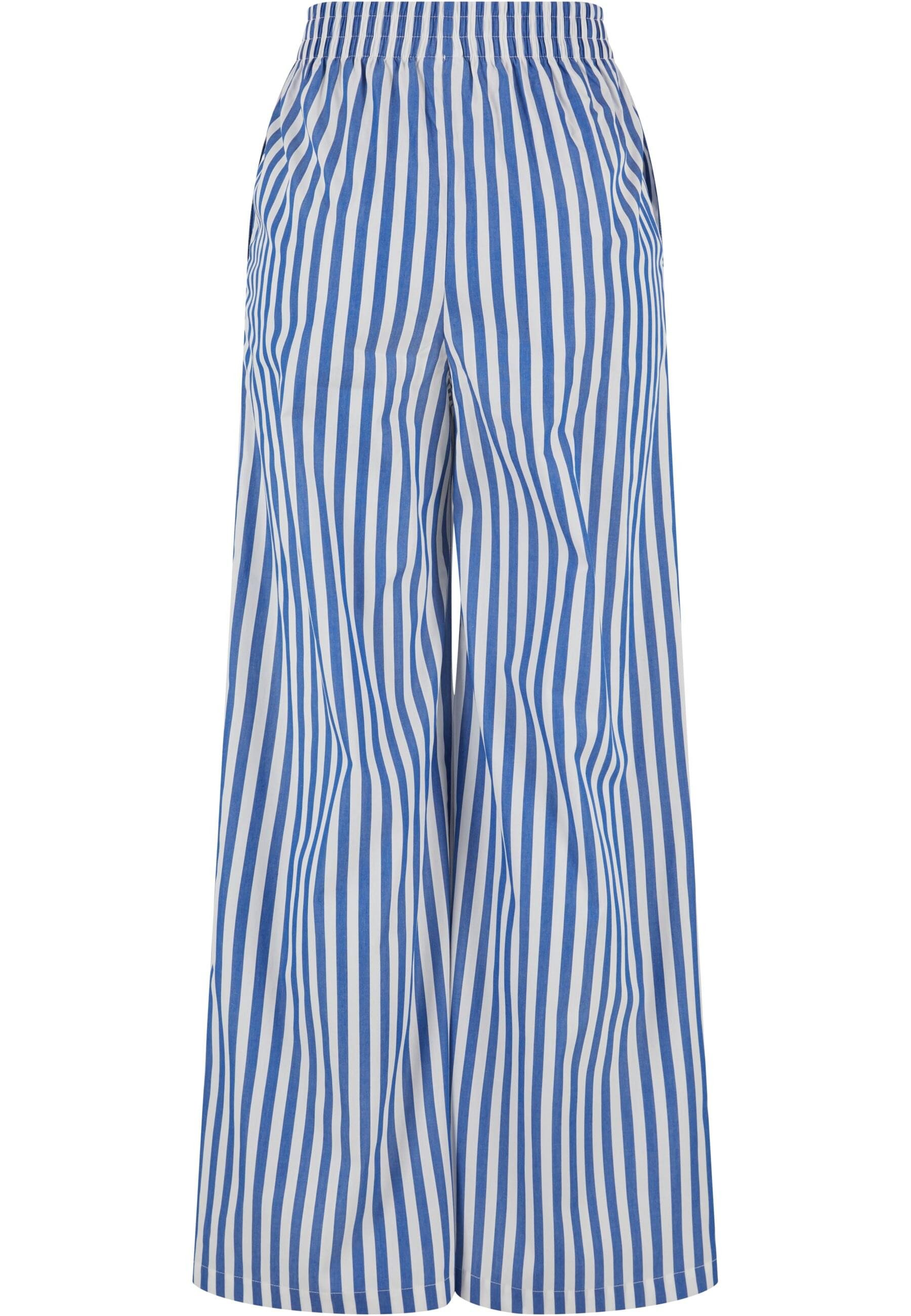 URBAN CLASSICS Stoffhose Urban Classics Damen Ladies Striped Loose Pants (1 günstig online kaufen