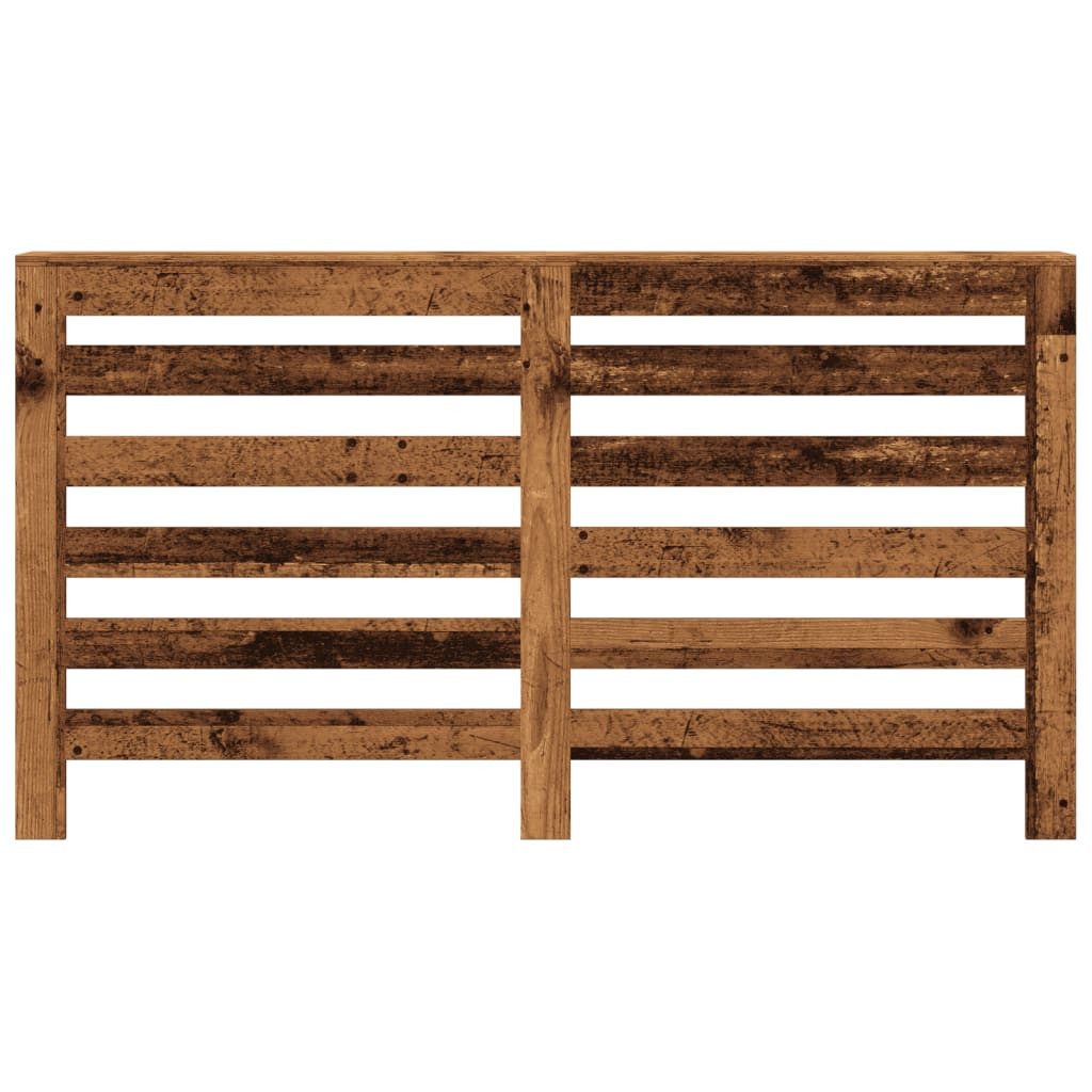 vidaXL Heizungsverkleidung, Heizkörperverkleidung Altholz-Optik 149x20x82 cm Holzwerkstoff