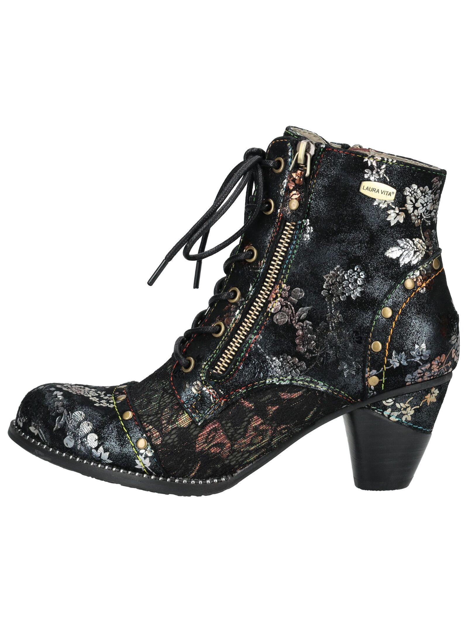 LAURA VITA LAURA VITA Stiefelette Leder/Textil Schnürstiefelette günstig online kaufen