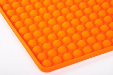 BURI Backmatte Silikon Dauerbackmatte mit Noppen + GRATIS Dosenöffner Backunterlage U, Silikon