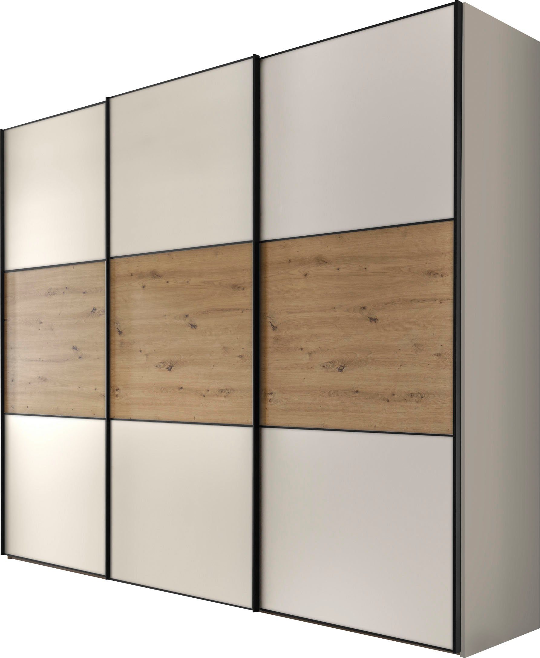 STAUD Schwebetürenschrank Includo, Made in Germany, mit vier verschiedenen Ausstattungsvarianten