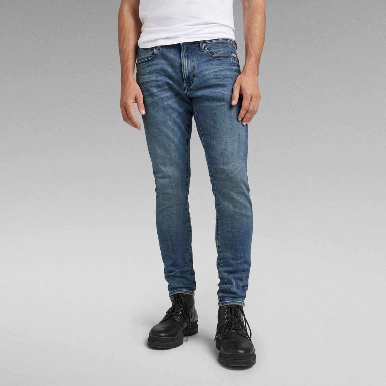 G-Star RAW 5-Pocket-Hose Lancet Skinny Faded Cascade (1-tlg)