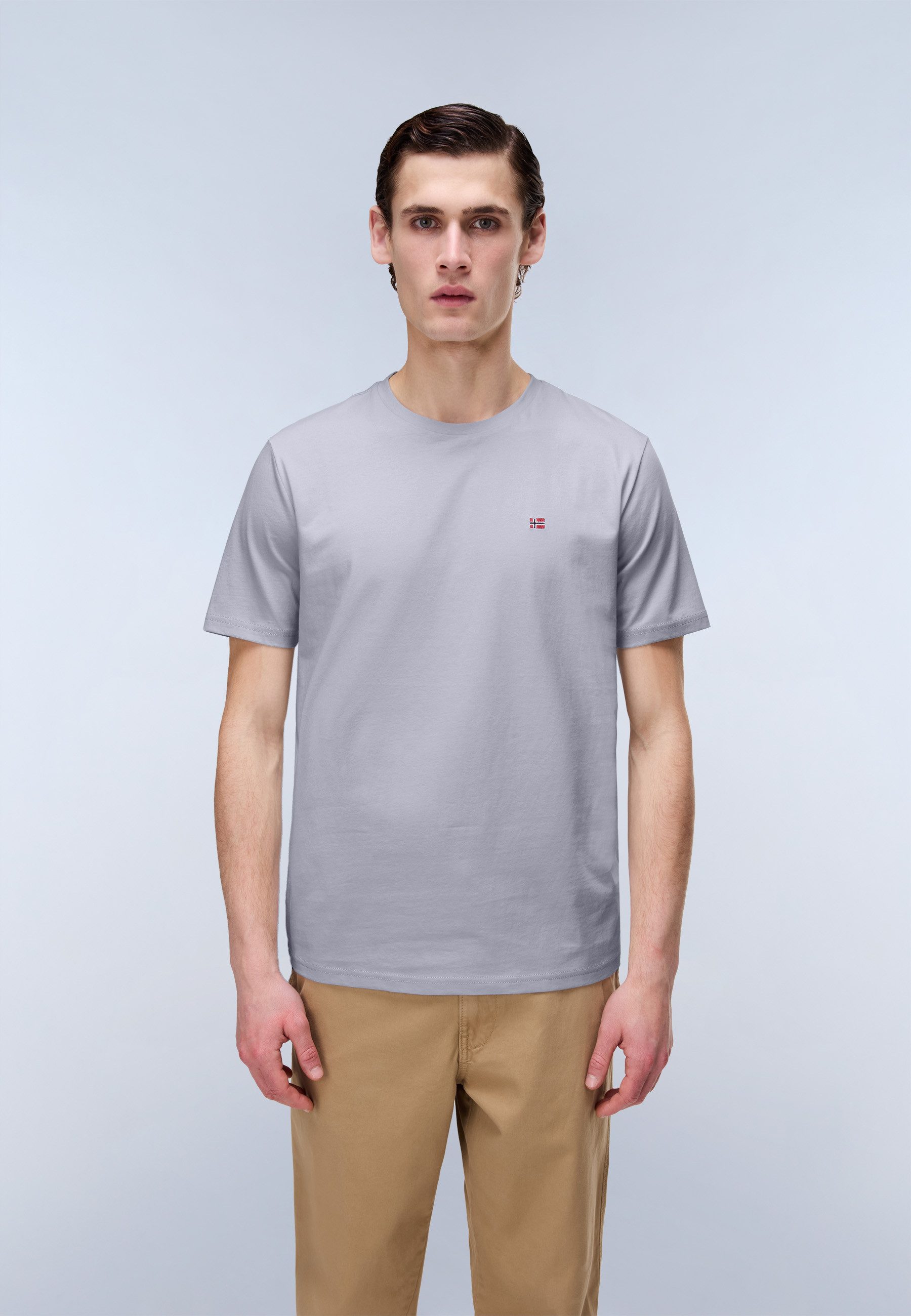 Napapijri T-Shirt SALIS SS SUM SHARK SKIN HCB Kurzarm, für sportliche und s günstig online kaufen