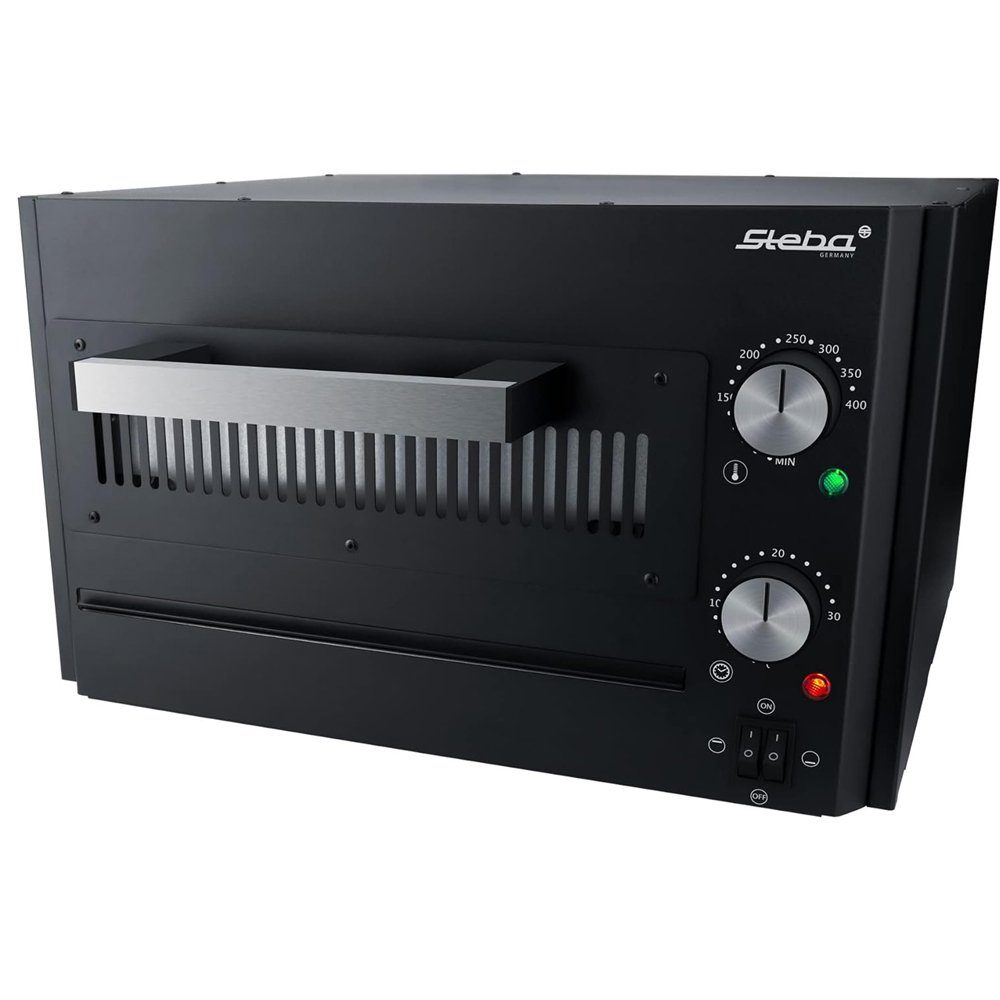 Steba Pizzaofen Minibackofen PB 1800, Heizleistung mit 1800 Watt, inkl. Pizzastein mit Ø 30,5 x 30,5 cm