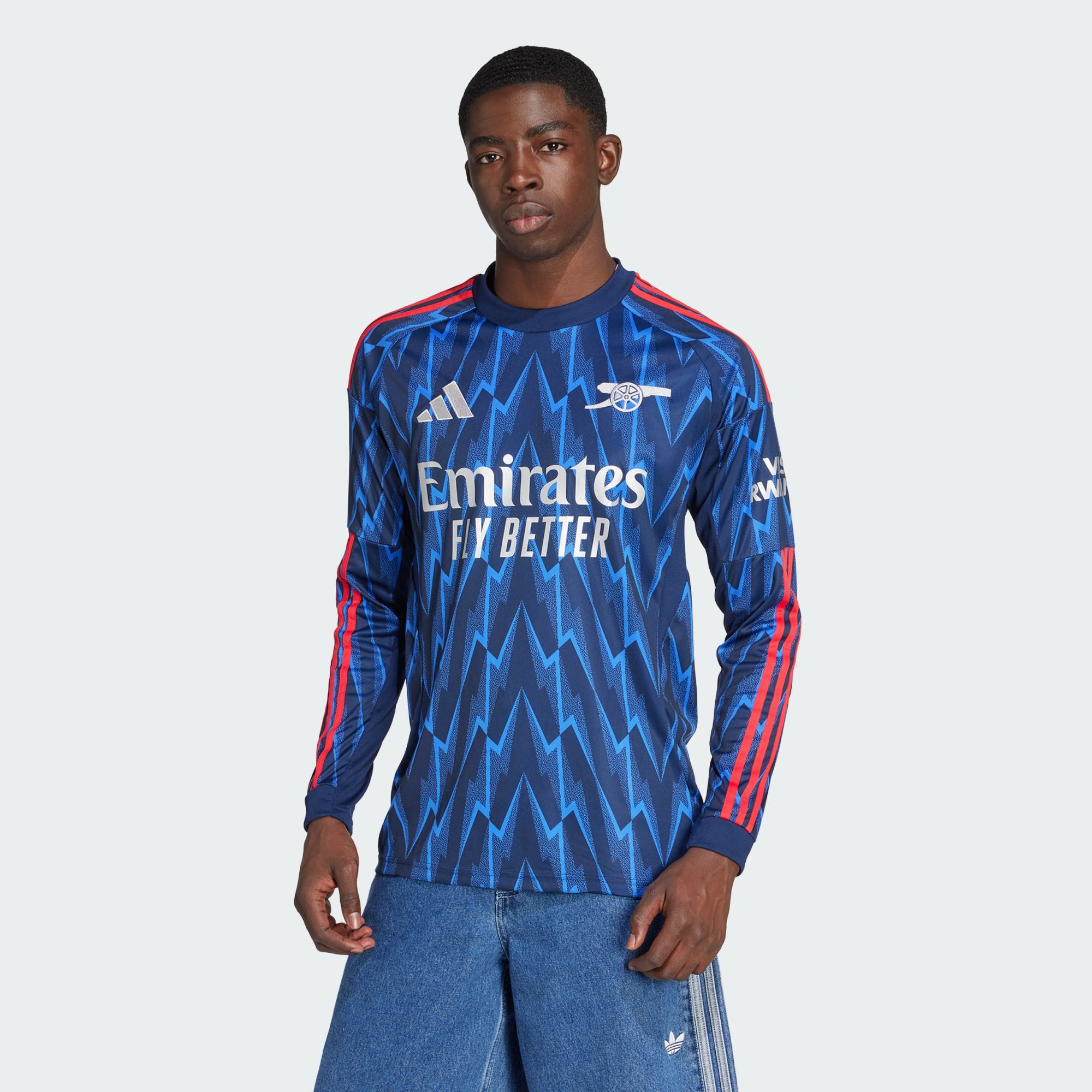 adidas Performance Fußballtrikot FC ARSENAL 25/26 LONG SLEEVE AUSWÄRTSTRIKOT (1-tlg)