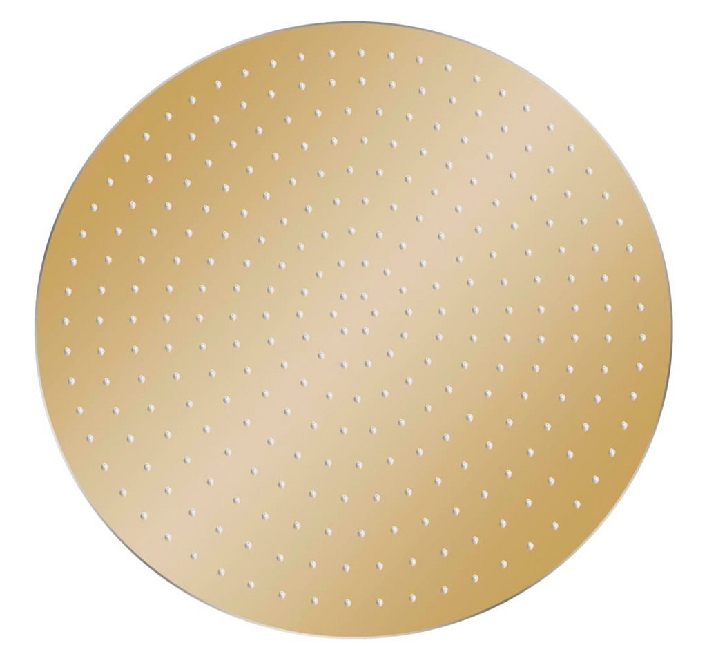 Thumbnail - vidaXL Regenduschkopf Regenbrause Edelstahl 40 cm Rund Golden, (1-tlg)
