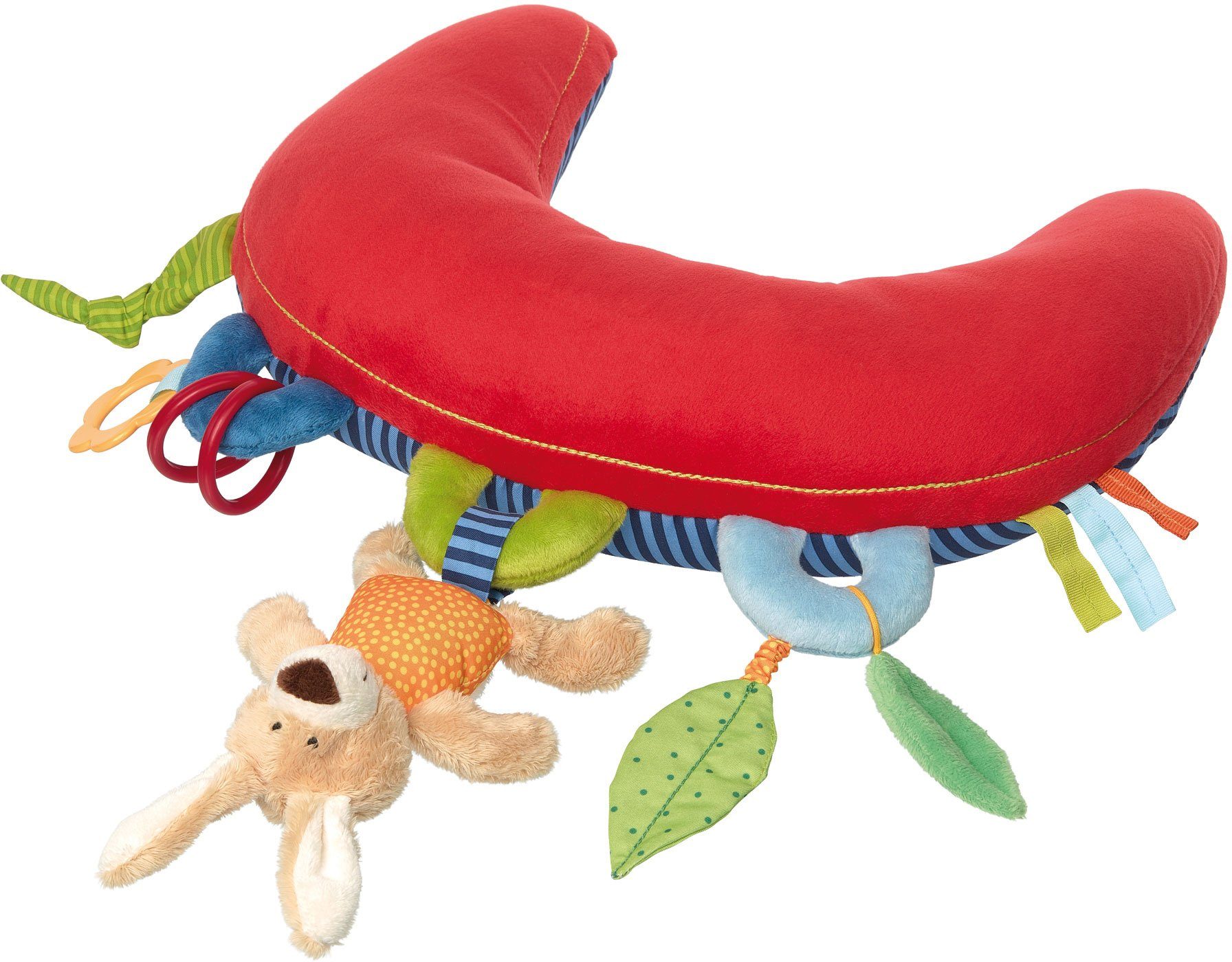 Sigikid Greifspielzeug PlayQ, Aktiv-Spielhörnchen Baby Activity