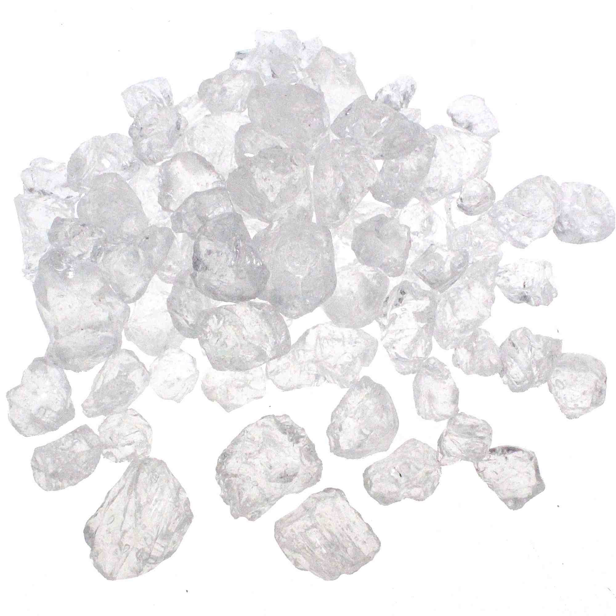 EDZARD Deko-Granulate, (4-10 mm/Stein, 1 kg) Streugranulat, Dekogranulat transparent
