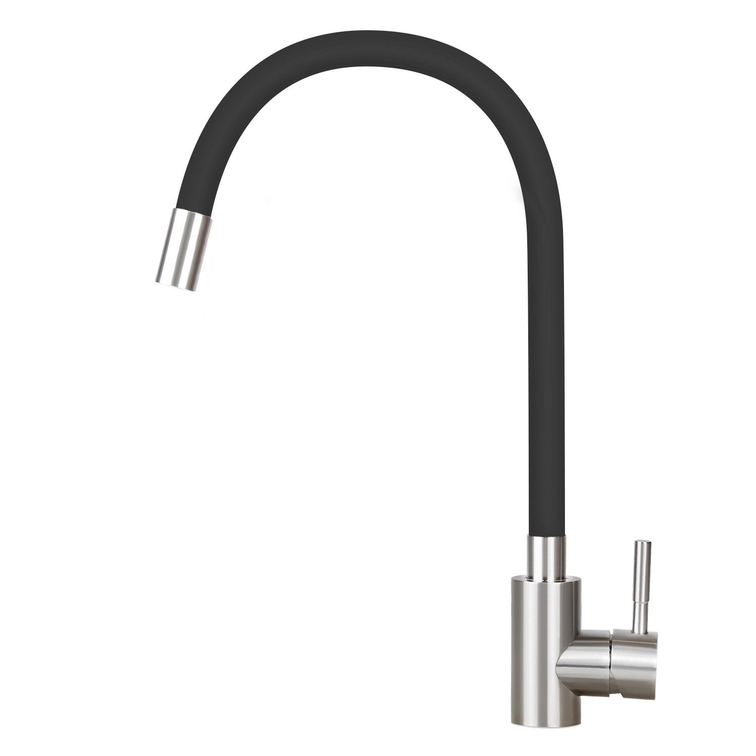 Küchenarmatur Hochdruck Wasserhahn Küche Flexibler Edelstahl Spültischarmatur