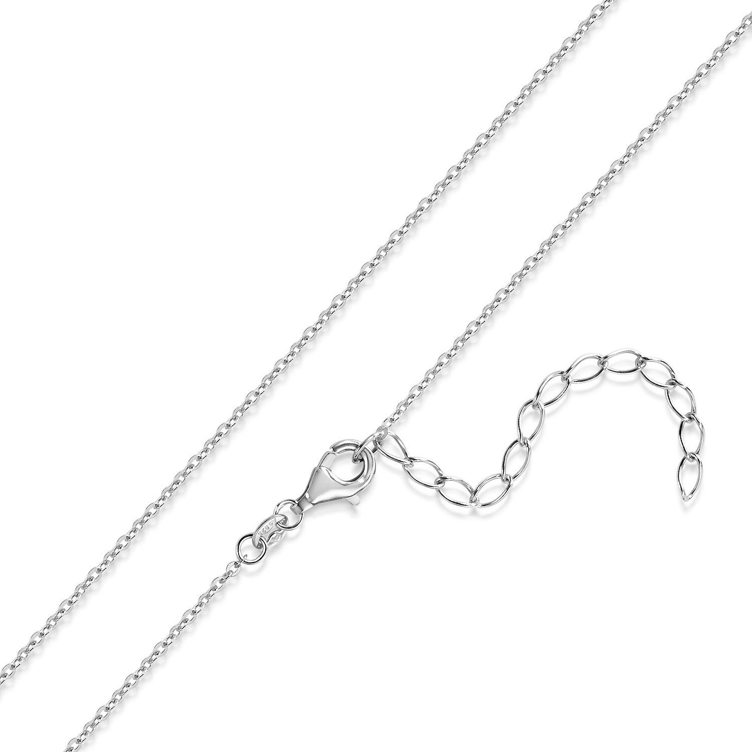 Materia Gliederkette Damen Silber Ankerkette 42-47cm K141, 925 Sterling Sil günstig online kaufen