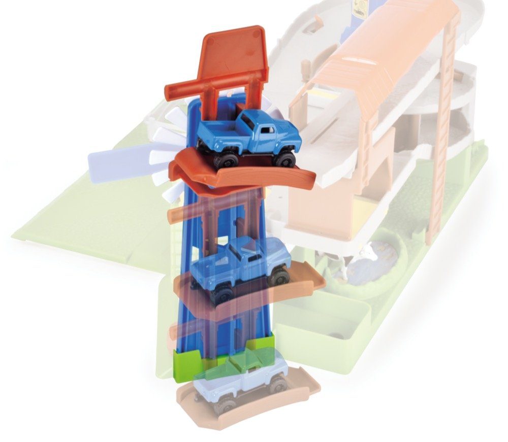 Dickie Toys Spielzeug-Traktor Farm Playset Farm 203739003 Adventure