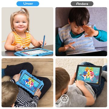 XGODY Lerntablet T702 PRO für Kinder 3GB+32GB Quad-core WLAN6 HD Android 12, 7 Zoll, (1-tlg), 3G Dongle Ready, Datei-Browsing, E-Mail, FM-Radio