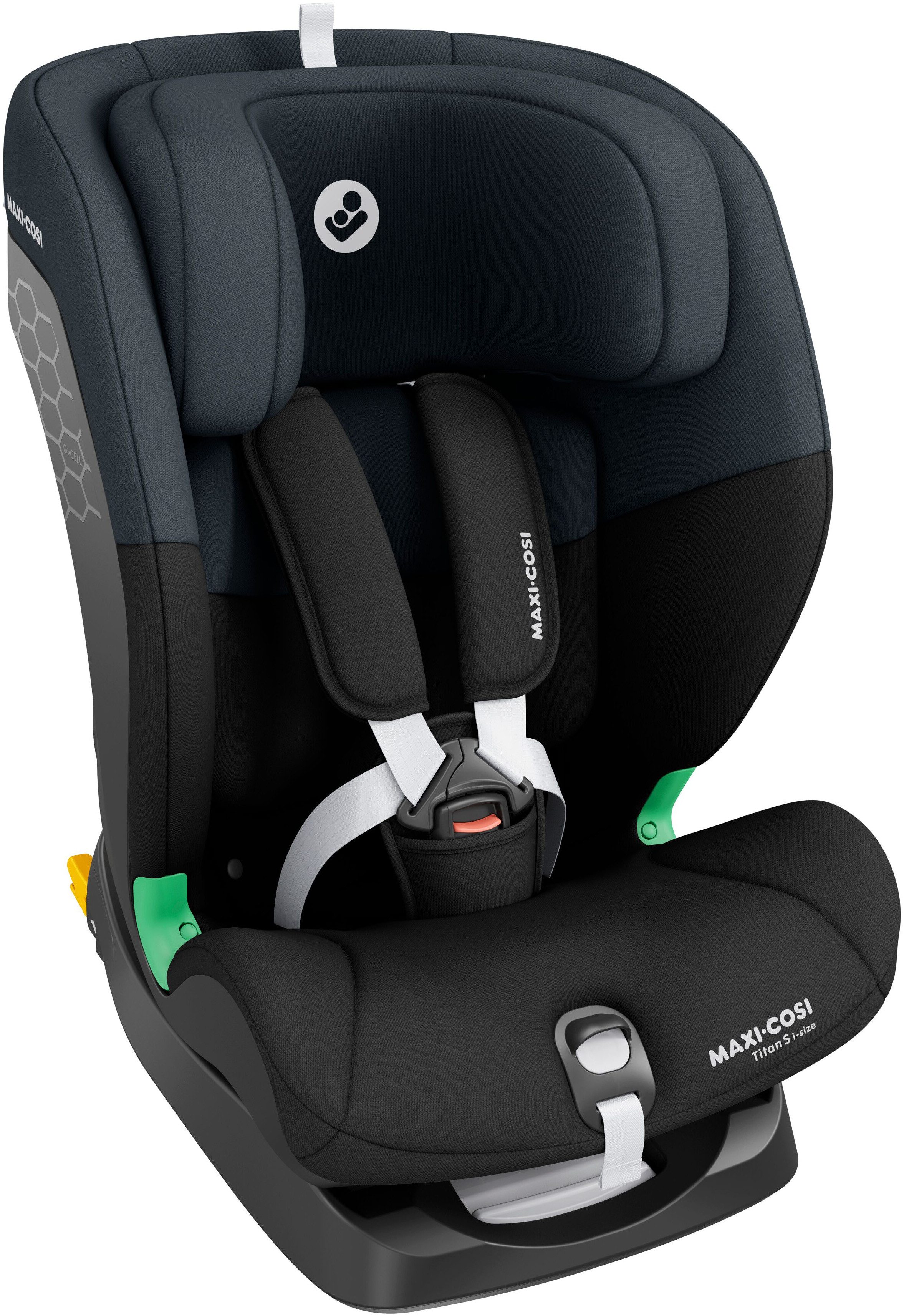 Maxi-Cosi Autokindersitz Titan S, ab: ab 15 Monaten, bis: 12 Jahren, ab: 76 cm, bis: 150 cm, inklusive Isofix-Base