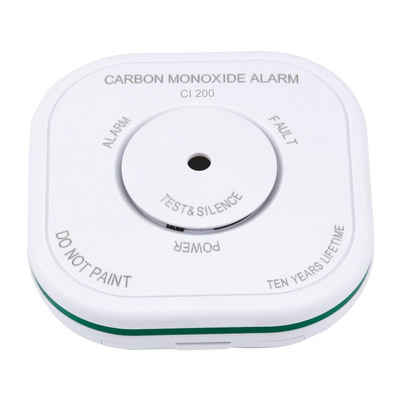 OLYMPIA OFFICE CI 200 Alarmanlage (Kohlenmonoxidwarnmelder für alle Alarmanlagen, CO-Melder Alarm 85 dB)