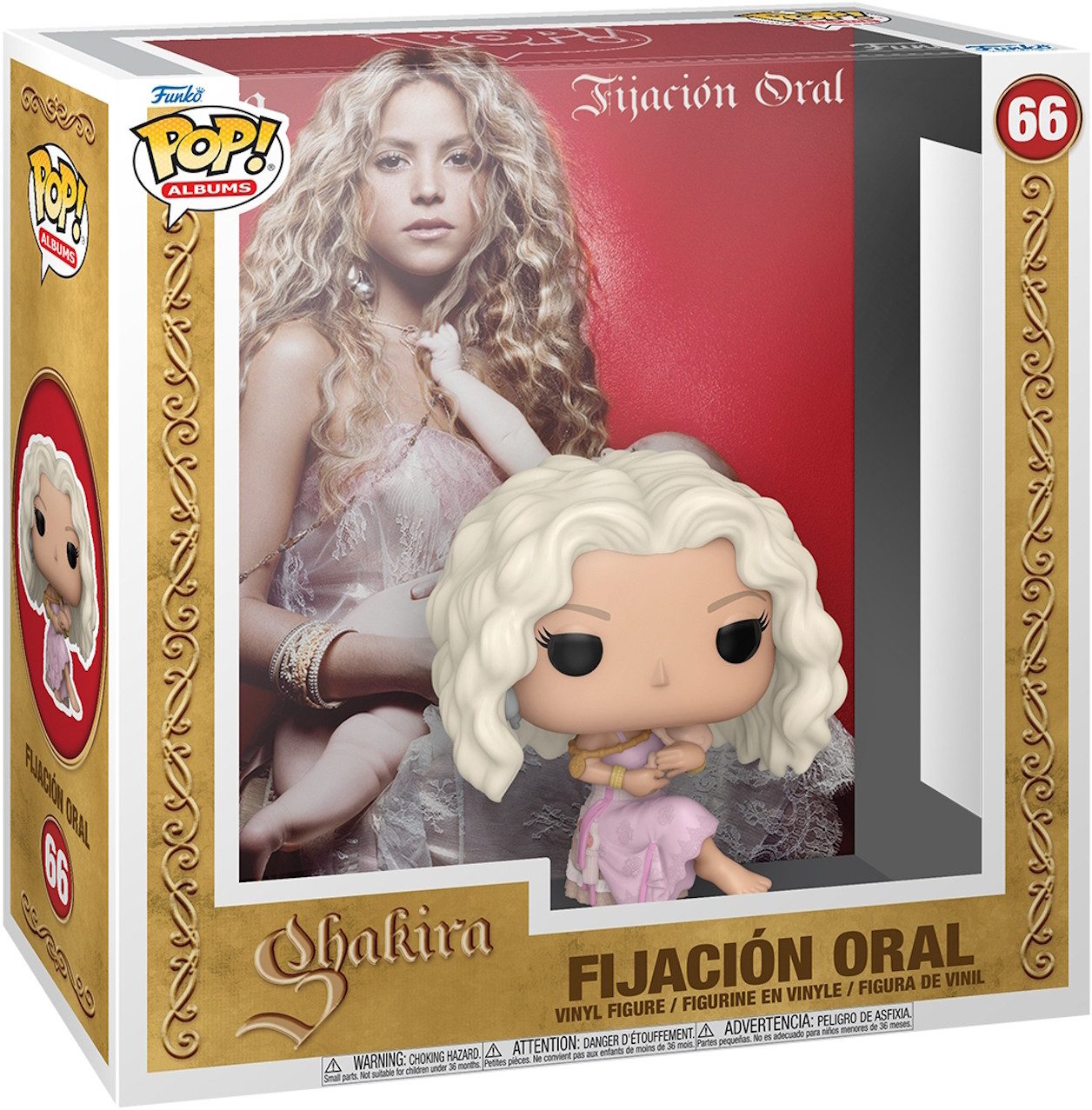 Funko Spielfigur Shakira - Fixation Oral 66 Pop! Albums