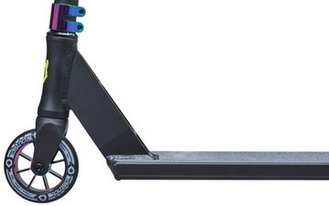 District Stuntscooter District C50 Basic Stunt-Scooter H=86cm Schwarz / Rainbow Neochrome