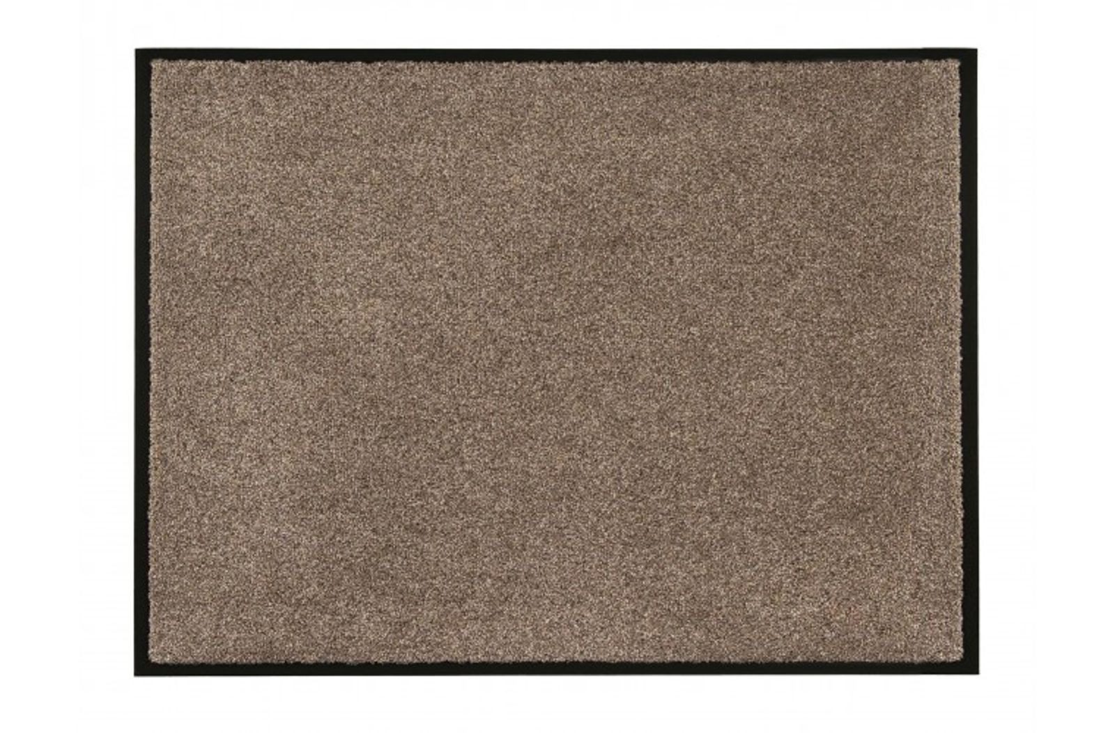 MD Entree Fußmatte Sahara Schmutzfangmatte Eingangsmatte, rechteckig, Höhe: 12 mm, bei 30° waschbar, wasserdichte Rückseite, 60 x 80 cm, Sahara, sand