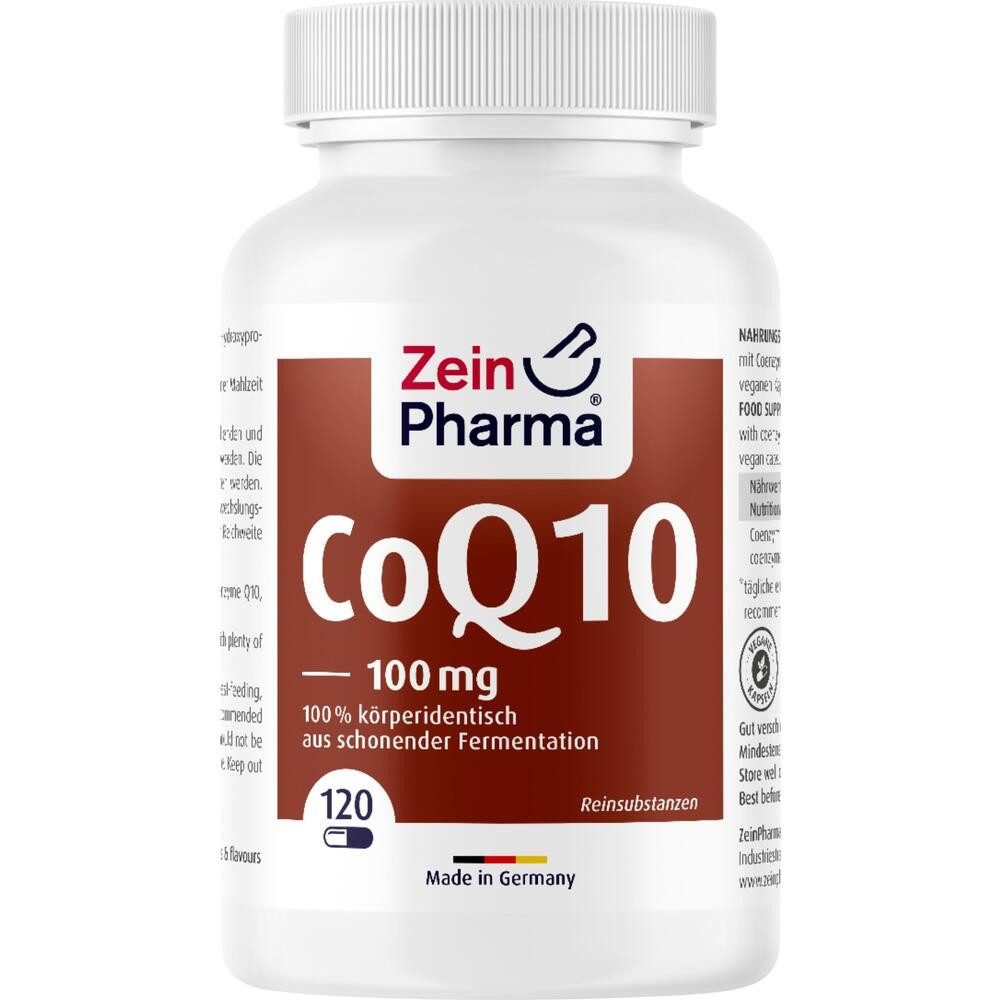 Zein Pharma - Germany GmbH COENZYM Q10 100 mg Kapseln Kapseln, 120 St.
