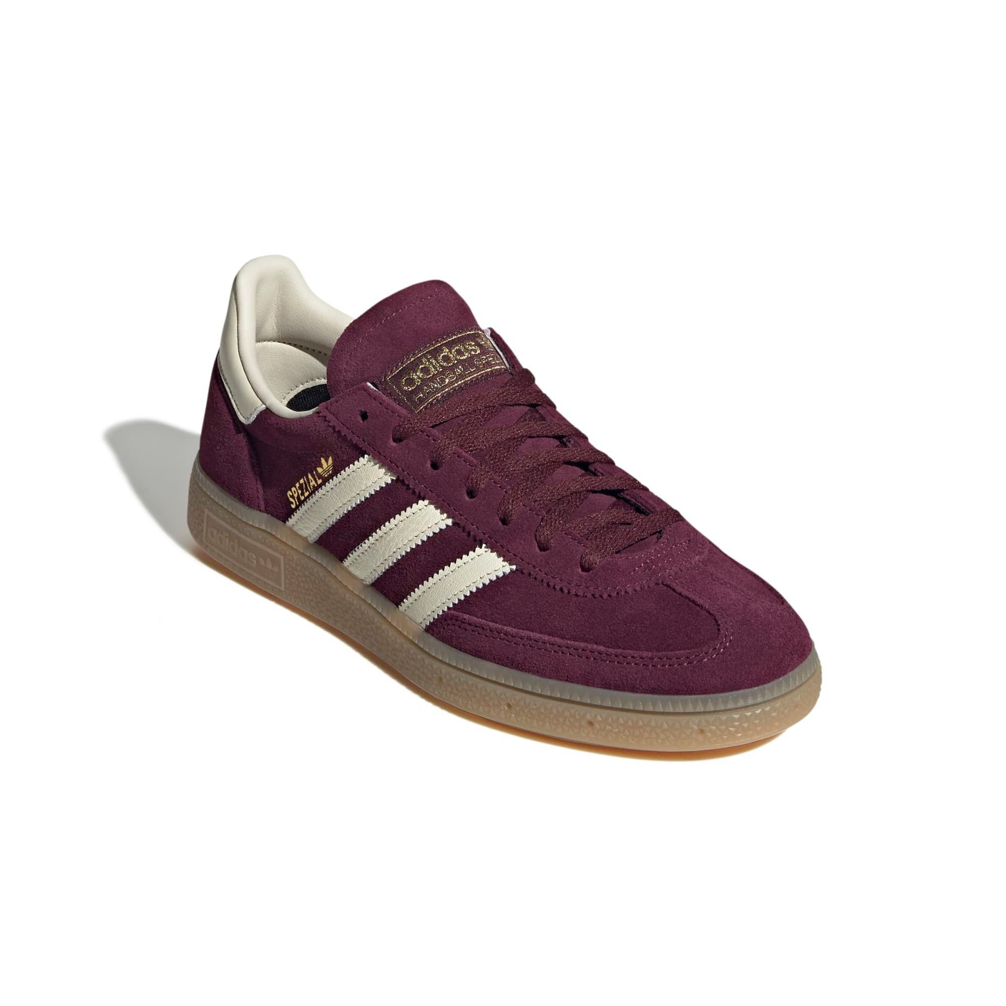 adidas Originals Handball Spezial Sneaker Damen Bordeaux - Maroon / Cream White Sneaker