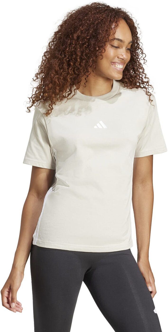 adidas Sportswear T-Shirt W 3S SJ T WONALU/WHITE T-Shirt Damen günstig online kaufen