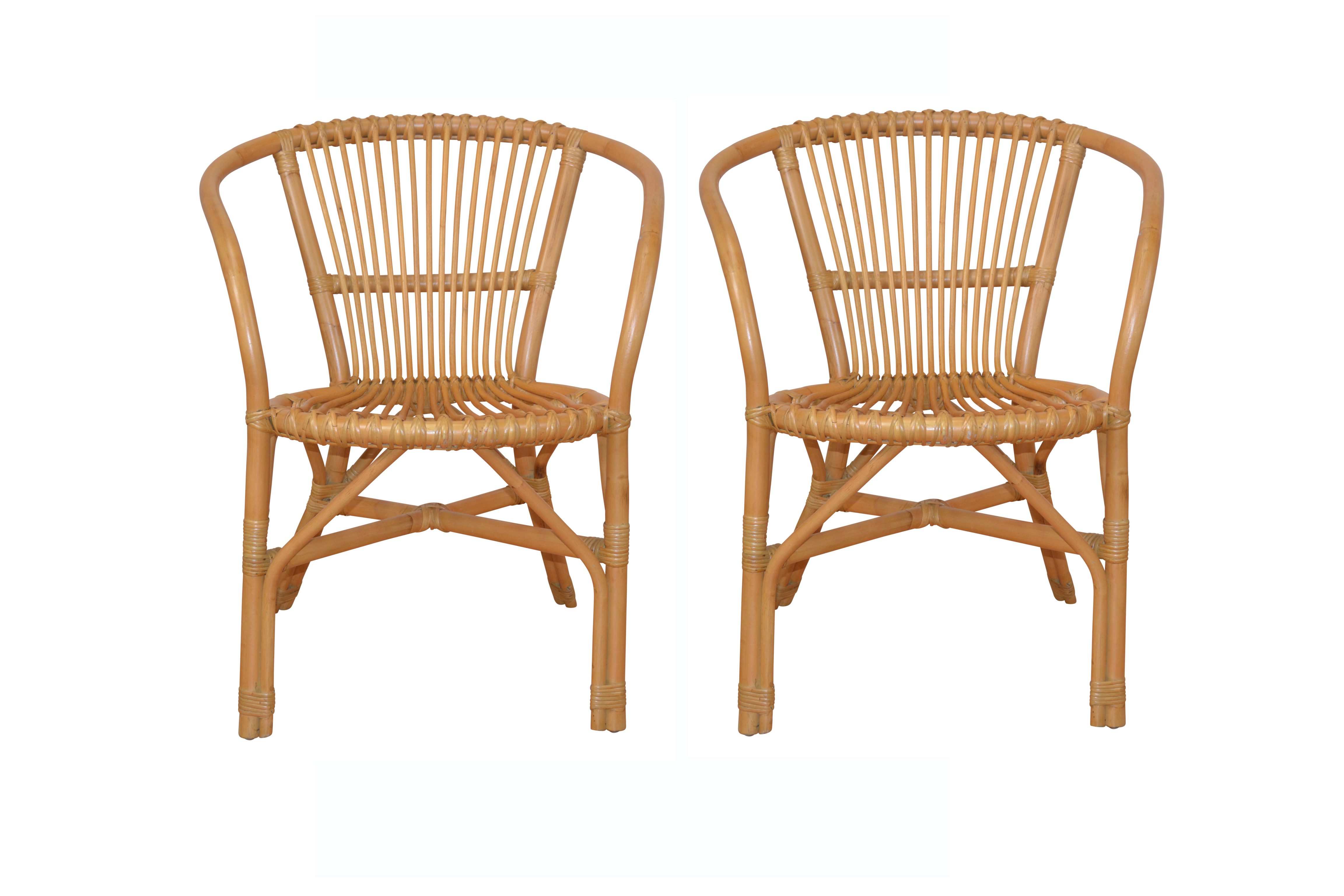 moebel-direkt-online Sitzgruppe 5teilige Rattansitzgruppe bestehend aus 4Sessel und 1Tisch, (Spar-Set, 5teiliges Set), Dekokissen für den Rücken ist im Lieferumfang nicht enthalten.