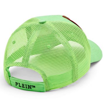 PHILIPP PLEIN Baseball Cap Philipp Plein Logo Patch Neon Baseballcap Hut Baseball Cap Kappe Hat M