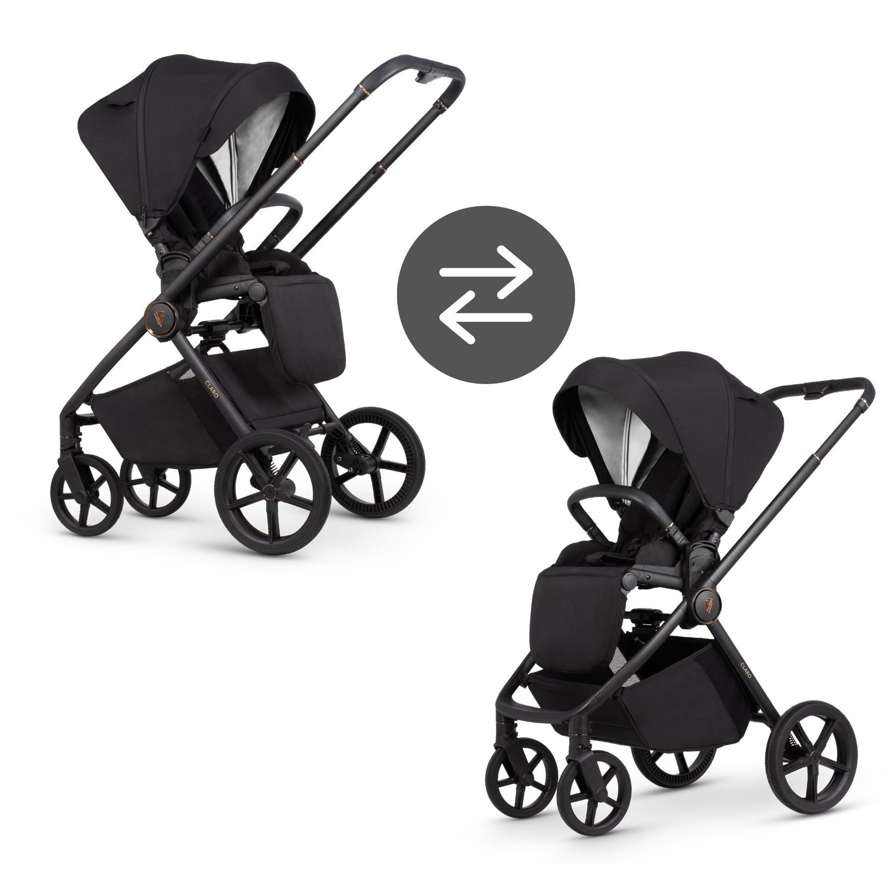 VENICCI Kombi-Kinderwagen Claro 2in1 Kombikinderwagen