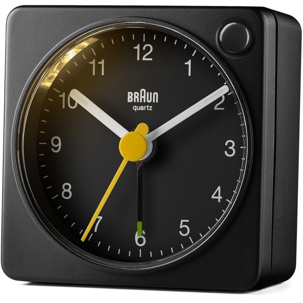 Braun Wecker BC02XB - Quarzwecker - schwarz