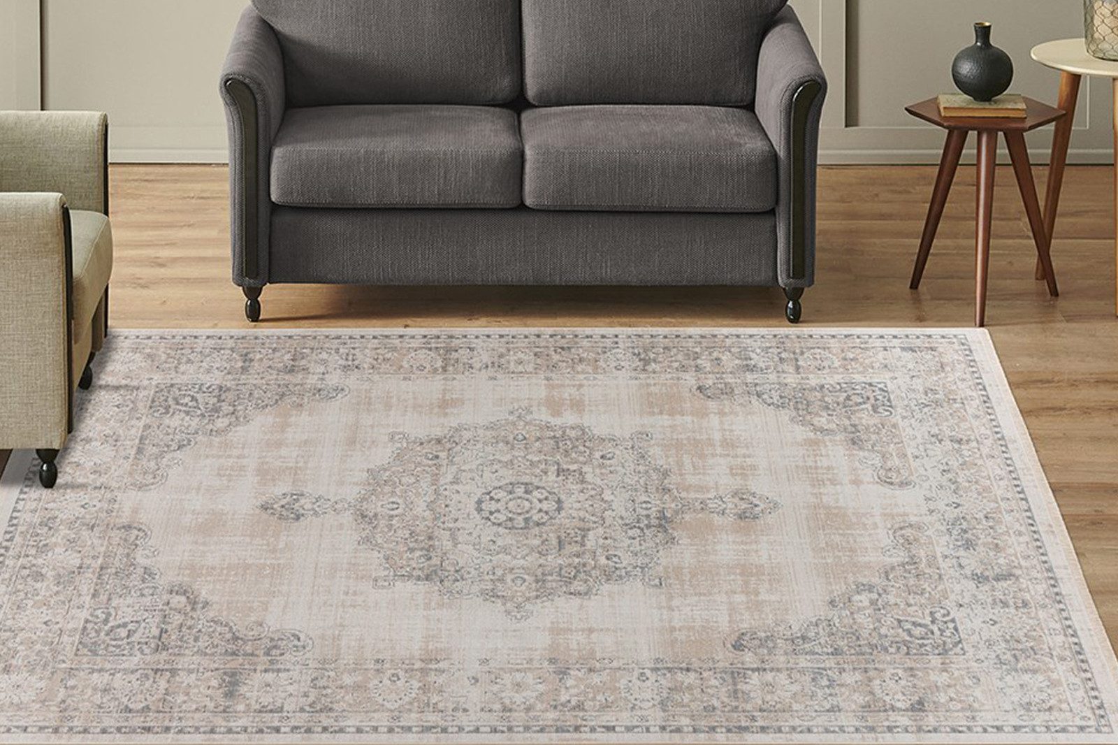 Kayoom Teppich Dilan 100, rechteckig, Höhe: 5 mm