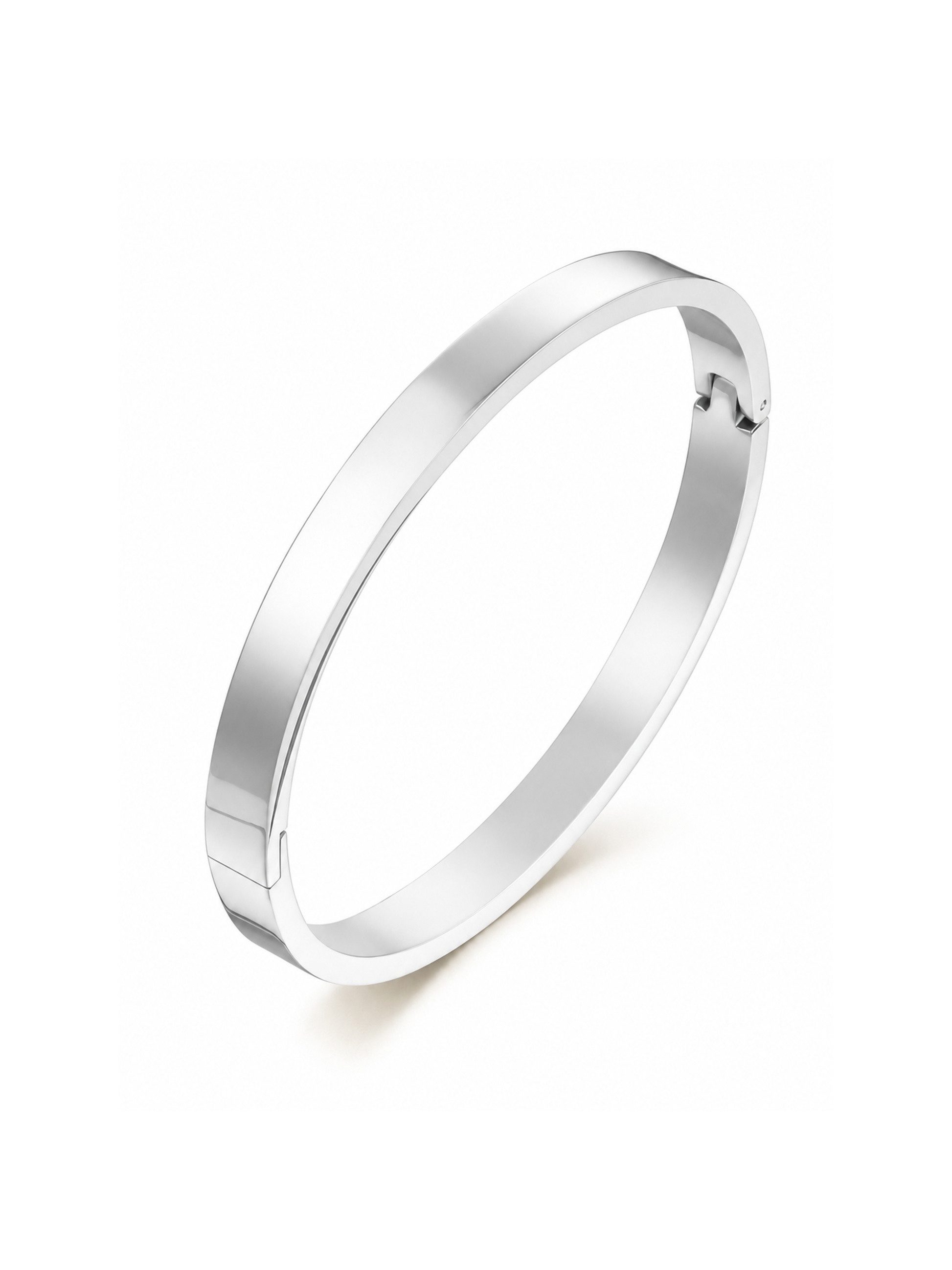 Staufergold Armreif „Pure“ – Minimalistischer Edelstahl-Bangle, handmade with Love!