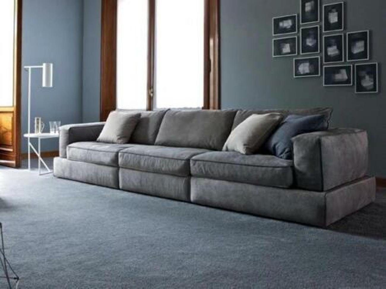 JVmoebel 4-Sitzer XXL Big Sofa Viersitzer Stoff Couch Design Couchen 4 Sitzplatz Textil