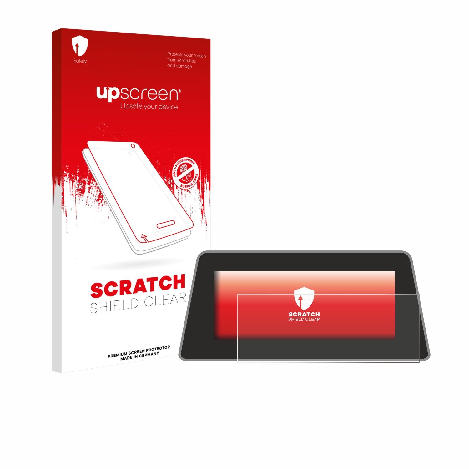 upscreen Displayschutzfolie Schutzfolie für BMW 5 G30/G31 Navigation Business 2017-2019, Displayschutz Schutz Folie Klar Transparent