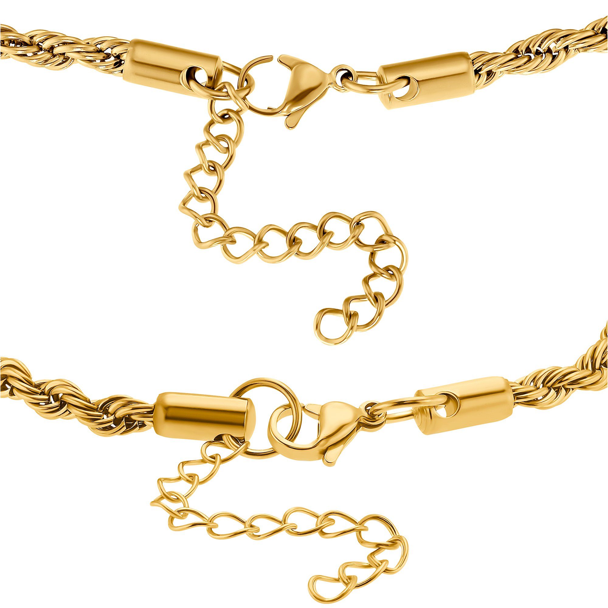 Collier Armband Damen Set mit Geschenkverpackung), goldfarben silberfarben für Kette Geschenkset Heideman Caius (inkl. und