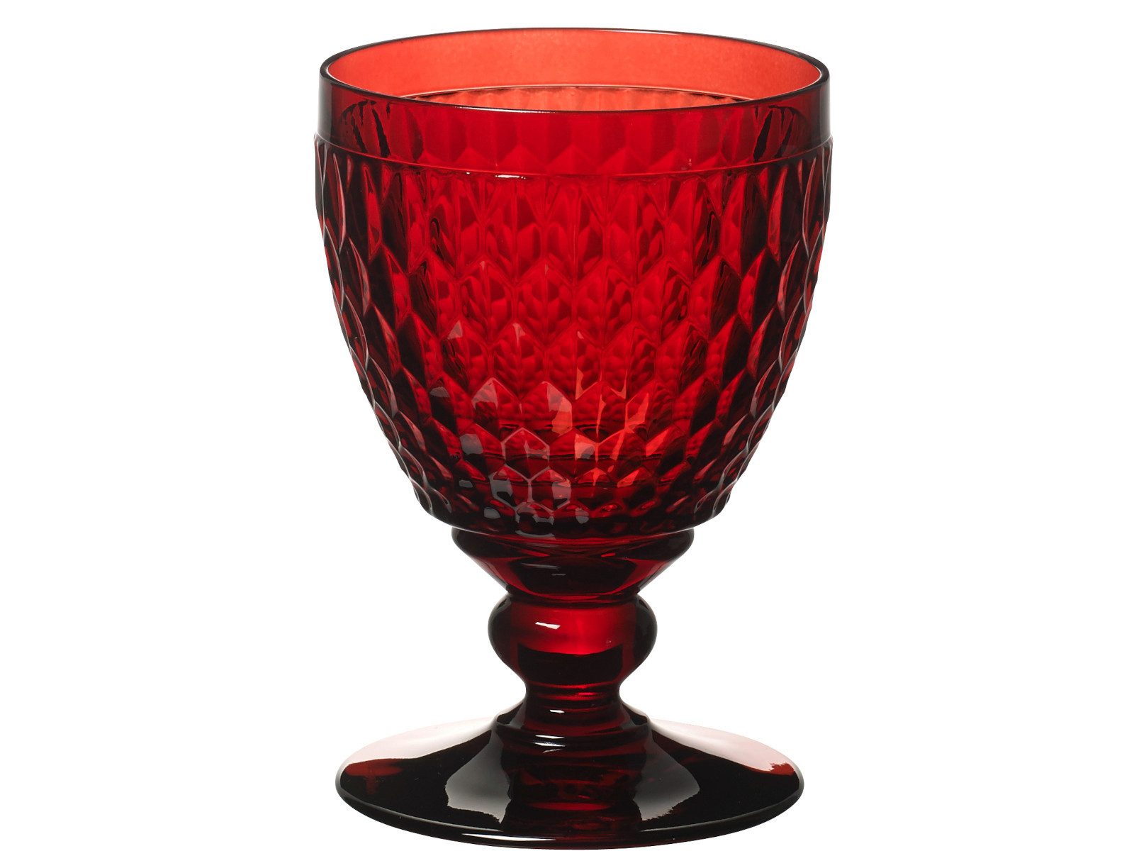 Villeroy & Boch Glas Boston coloured Wasserglas red 0,4 l, Kristallglas