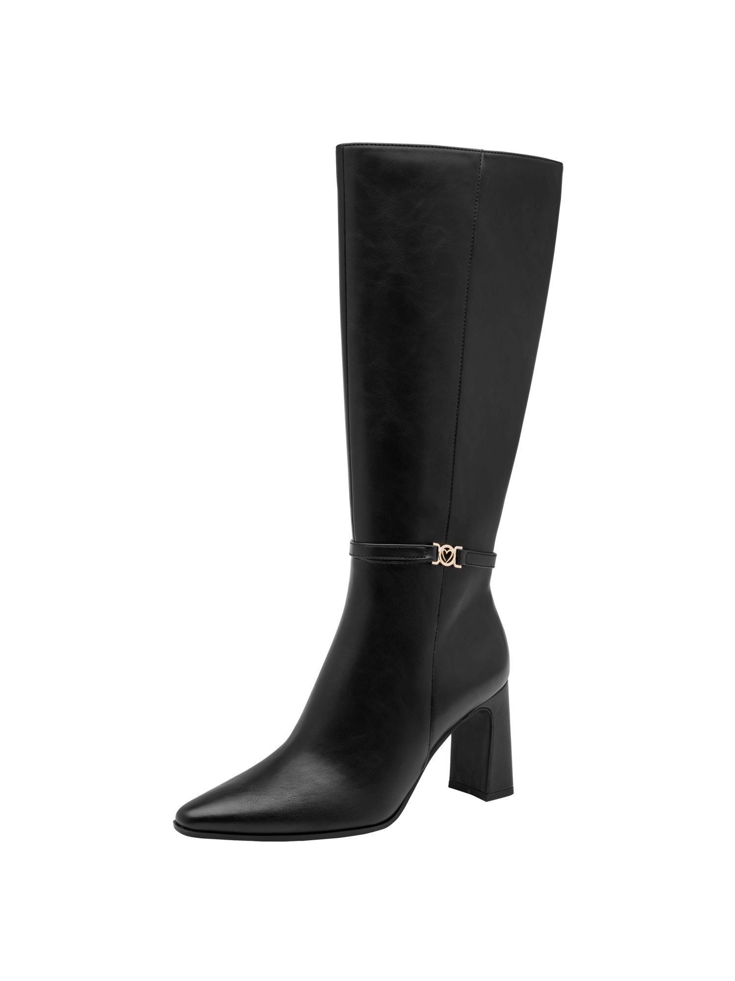 MARCO TOZZI Vegan, MT FEEL ME mit Blockabsatz Blockabsatz Stiefel Vegan