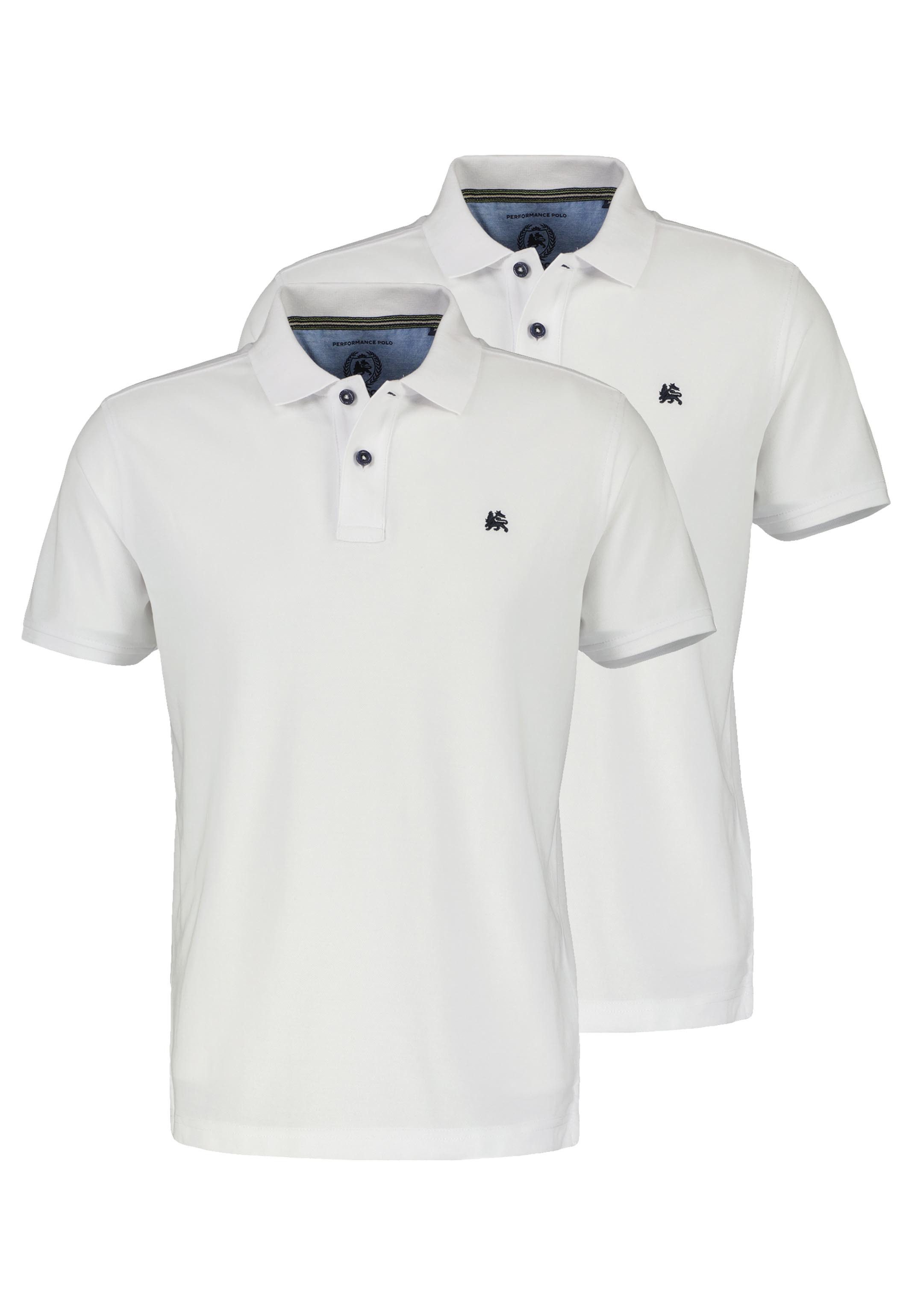 LERROS Poloshirt 2er Pack Basic (Spar-Set, 2-tlg) Poloshirt - Baumwolle - A günstig online kaufen