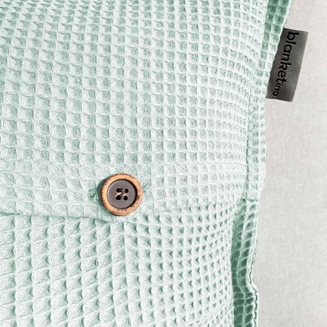 blanketino Dekokissen Kissen mit Waffelmuster, Kissenhülle günstig online kaufen