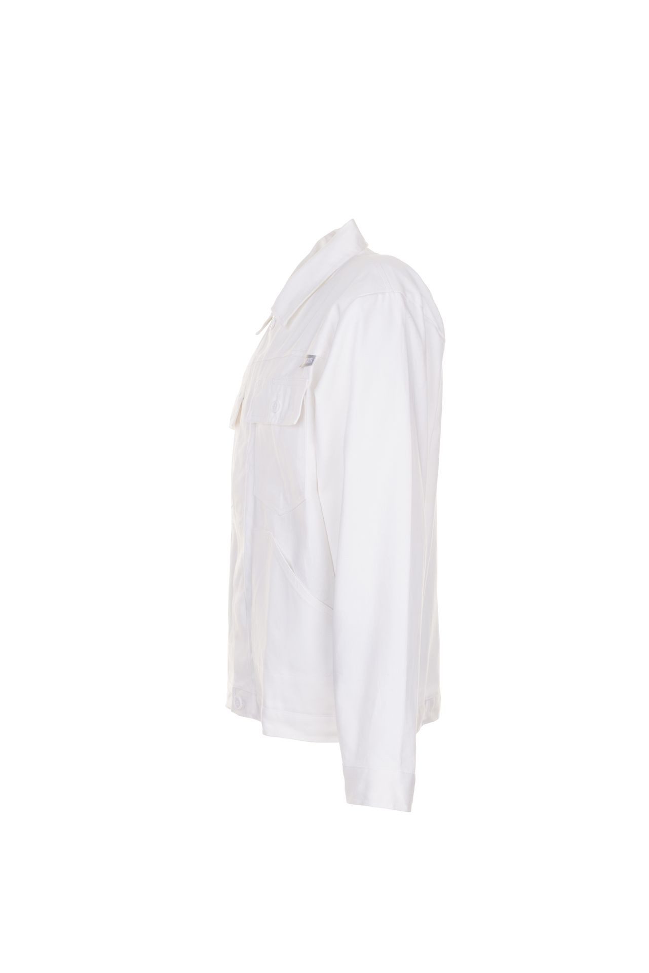 Planam Arbeitsjacke PLANAM Herren Bundjacke BW-270 Kragen Brusttaschen Weiß – Bild 3 von 4