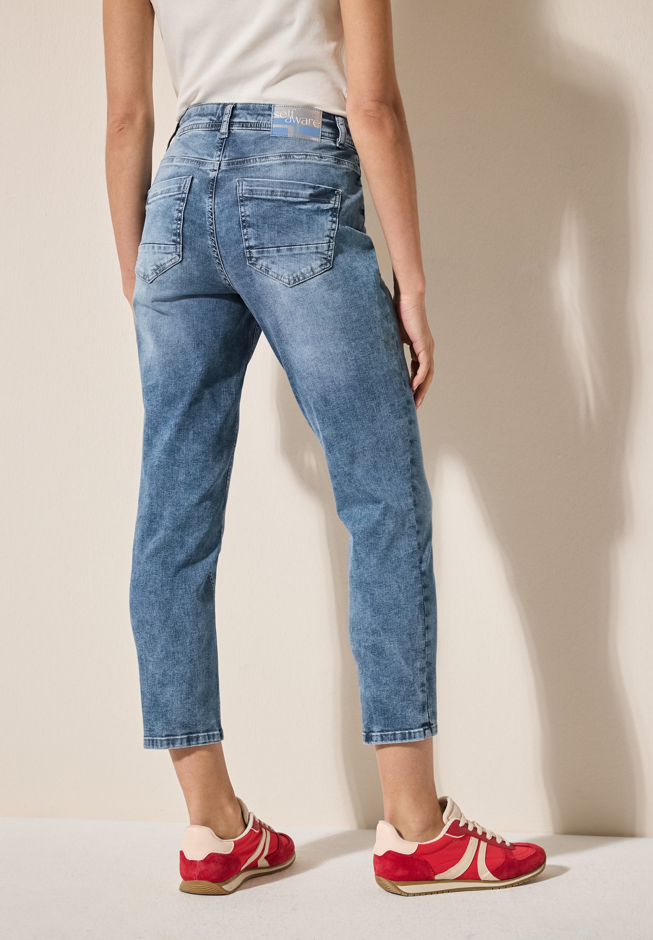 CECIL Comfort-fit-Jeans aus Baumwolle mit Stretchanteil günstig online kaufen