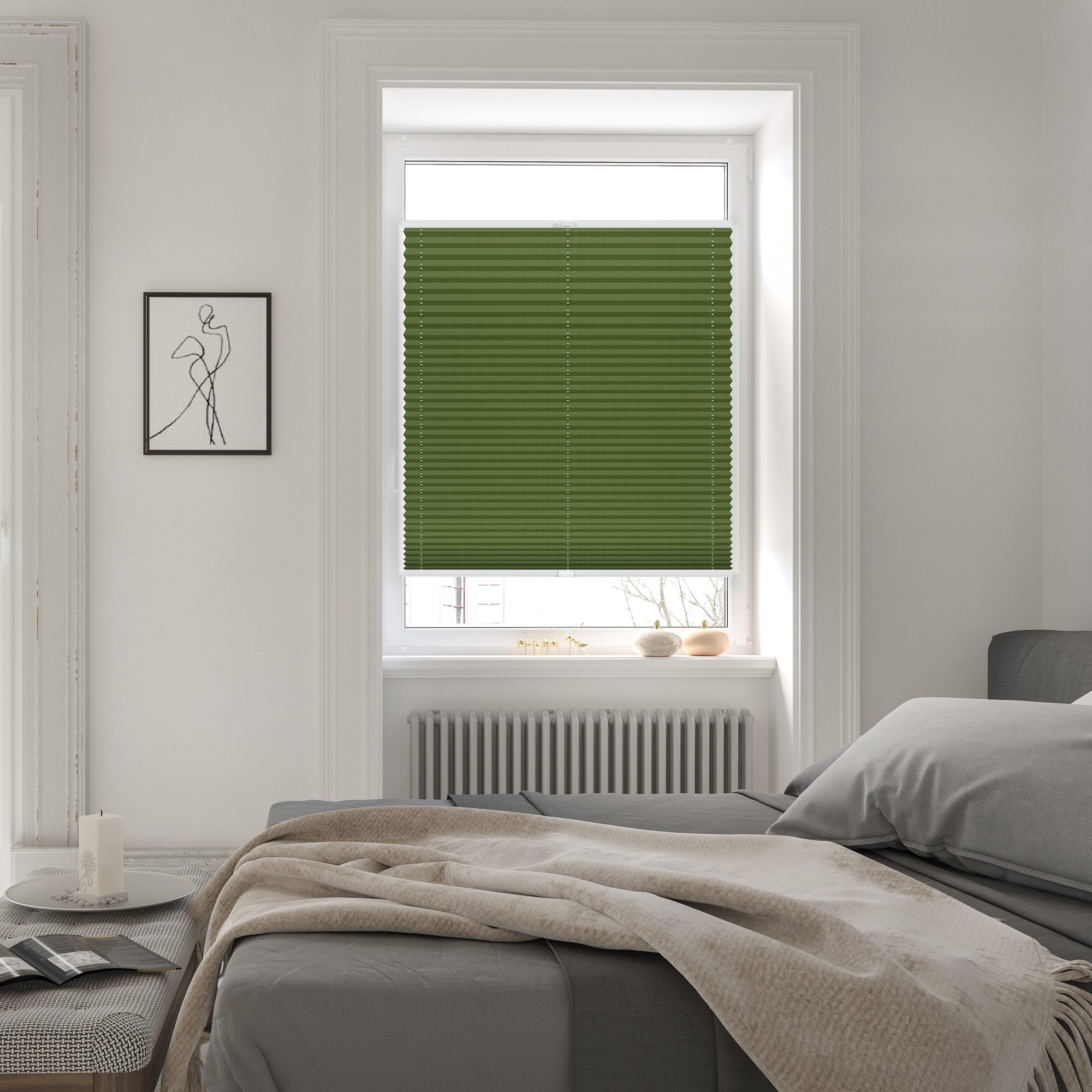 Roomy Plissee Plissee, verdunkelnd, verspannt, Klebbar günstig online kaufen