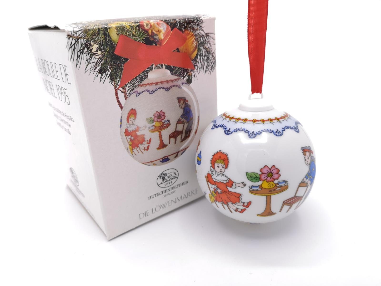 Hutschenreuther Christbaumschmuck Kugel 1995 in OVP - 1995