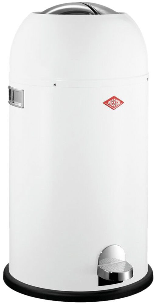 WESCO Mülleimer Kickmaster, Abfallsammler mit Dämpfer, 33 Liter