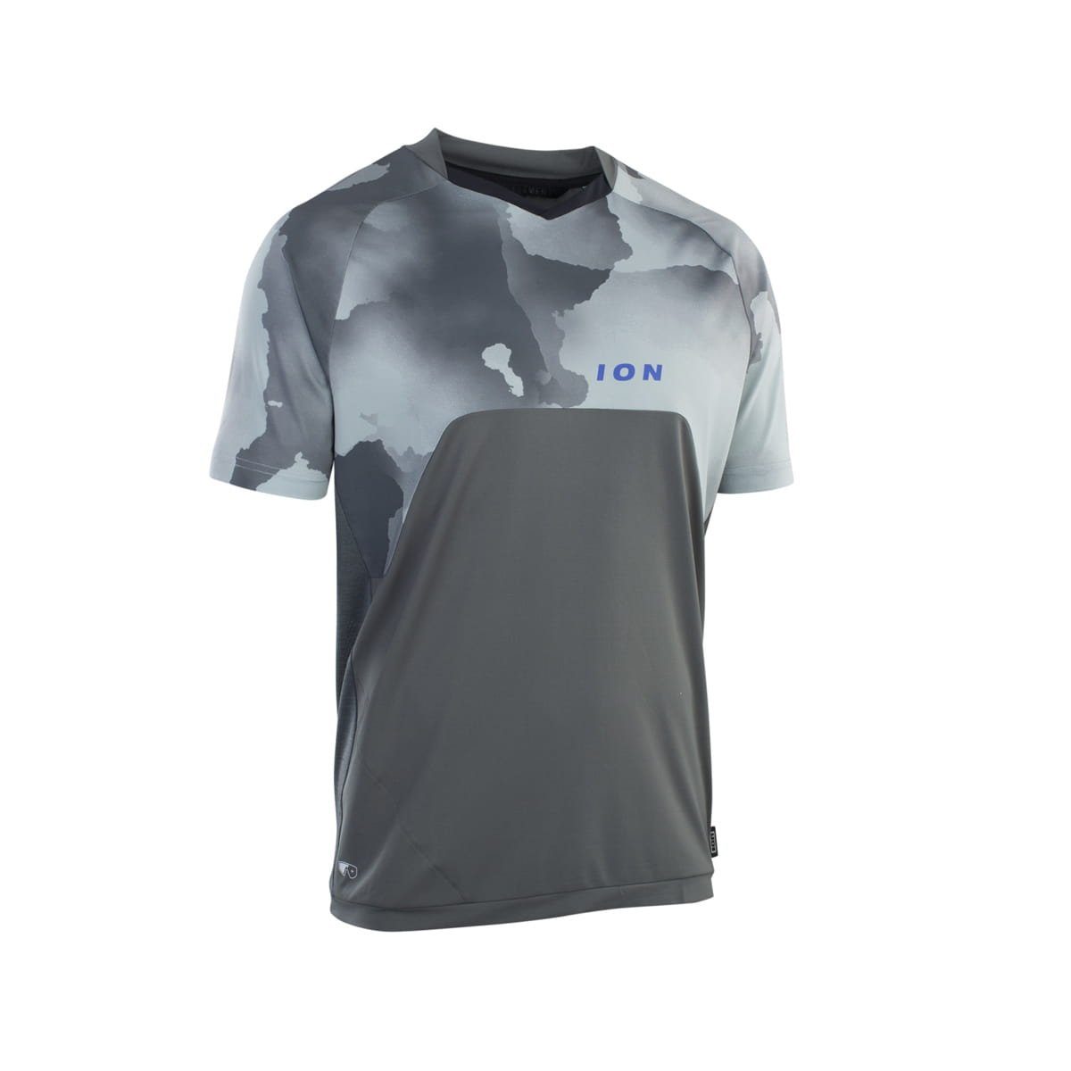 ION T-Shirt T-Shirts ION Bike Tee Traze AMP kurzärmlig AFT - Thunder Grey M (1-tlg)